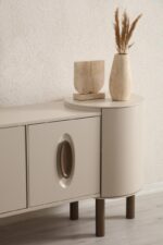 Maserati Krem Yemek Odası Takımı - Görsel 3